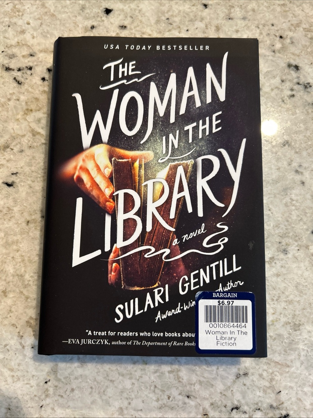 The Woman in the Library Hardcover Book